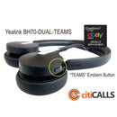 Yealink BH70-DUAL-TEAMS-USB-C 1208667 Stereo All Day Wireless Bluetooth Headset