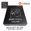be quiet! BL096 PC Case Fan - Silent Wings 4 140mm PWM Black Retail