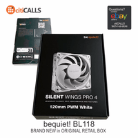 be quiet! BL118 SILENT-WINGS-PRO-4 120mm PWM 6-Pole Motor FAN FDB Bearing White