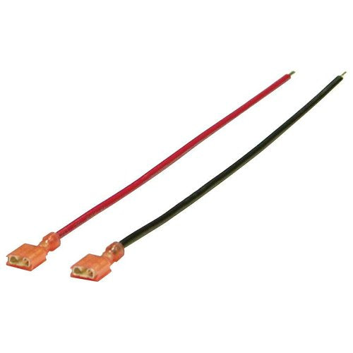 Altronix BL2 8" Battery Leads, 18AWG, Pair, Black and Red