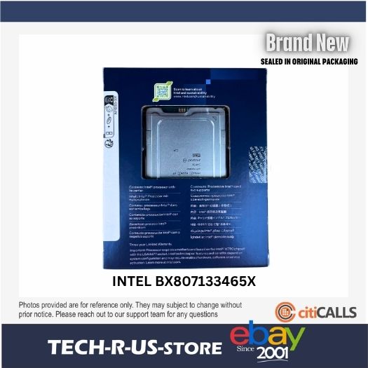 Intel BX807133465X Xeon w7-3465X CPU Processor 28 Cores 75M 2.50 GHz LGA16A BOX