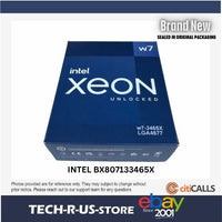 Intel BX807133465X Xeon w7-3465X CPU Processor 28 Cores 75M 2.50 GHz LGA16A BOX