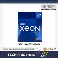 Intel BX807133465X Xeon w7-3465X CPU Processor 28 Cores 75M 2.50 GHz LGA16A BOX