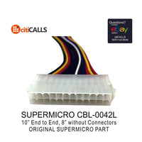 Supermicro CBL-0042L Power Connector Extension Cable 24-pin Pb-free Cable