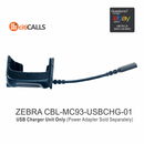 Zebra CBL-MC93-USBCHG-01 Snap-on USB Charging Cable requires Power Adapter
