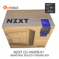 NZXT CC-H52FB-01 H5 Flow Compact Mid-Tower ATX GPU Cooling Airflow Case Black