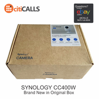 Synology CC400W (US) 4MP AI Surveillance Wi-Fi Camera IP65 Retail