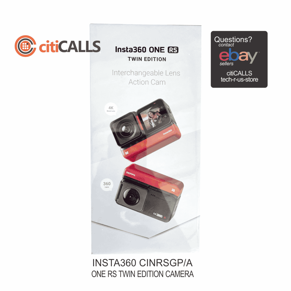 Insta360 CINRSGP/A Camera CINRSGP A ONE RS Twin Edition Retail