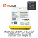 Insta360 CINSAATA_GO3S01 GO 3S Standalone Camera - 64GB - Arctic White Retail