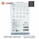 Insta360 CINSCAVT Accessory - Bike Computer Mount Independent Handlebars Retail
