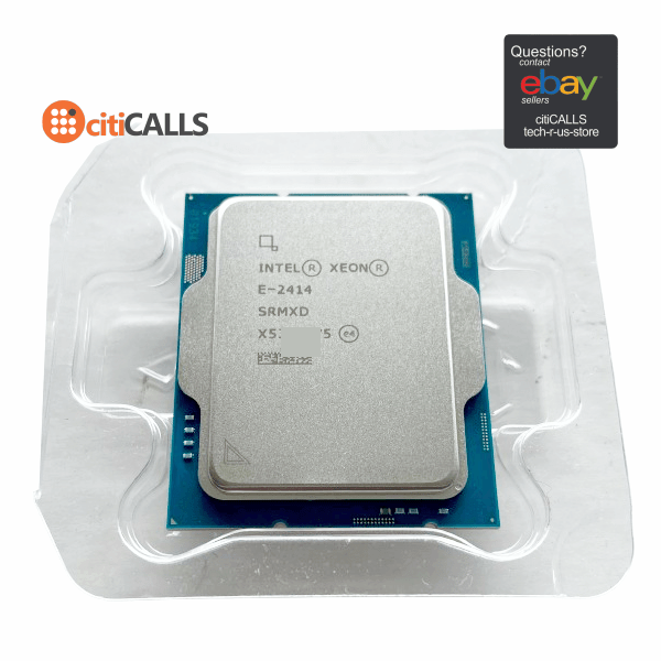 Intel CM8071505025407 CPU Xeon E-2414 2.6GHz 12M Cache FC-LGA16A Retail TRAY
