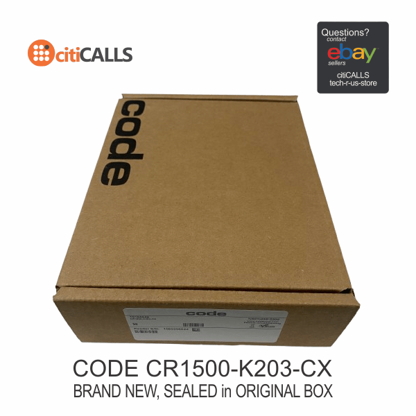 Code CR1500-K203-CX Code Reader Only, Cabled, Dark Gray, Handled, USB and RS232