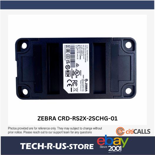 Zebra CRD-RS2X-2SCHG-01 RS2100 2-SLOT SCANNER CHARGER - Black