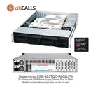 Supermicro CSE-825TQC-R802LPB Case 2U 800W 8x3.5"HS SAS3/SATA 2x3.5"fixed drive