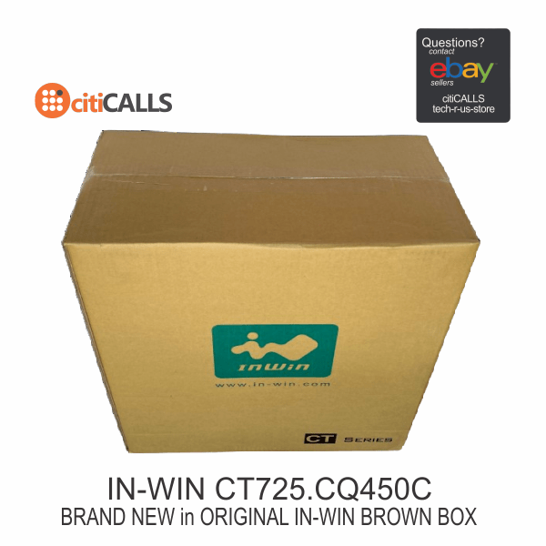 In-Win CT725.CQ450C small form factor tower micro-ATX w 450W PS - Computer Case