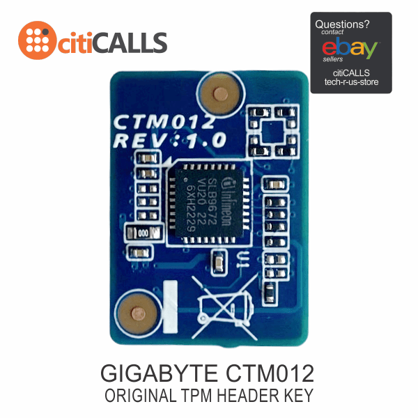 Gigabyte CTM012 Accessory  - TPM 2.0 module SPI Brown Box