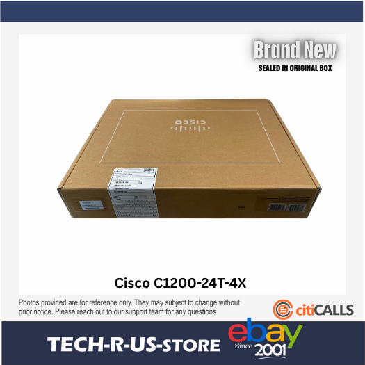Cisco C120024T4X Catalyst C1200-24T-4X Ethernet Switch - 24 Ports - Manageable