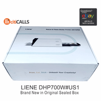 Liene DHP700W#US1 PixCut S1 Photo Sticker Printer and Cutter White Retail