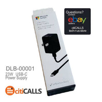 Microsoft Surface DLB-00001 USB-C Power Adapter 23W USA Canada Plug