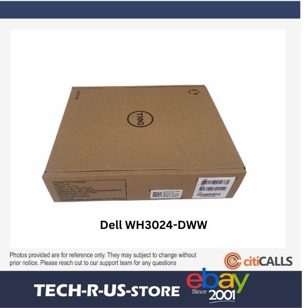 Dell WH3024-DWW Wired USB Headset TEAMS Certified USB-C Over the Head Stereo