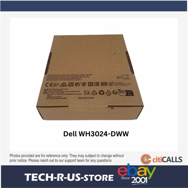 Dell WH3024-DWW Wired USB Headset TEAMS Certified USB-C Over the Head Stereo