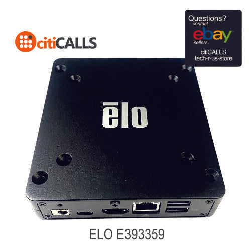 Elo E393359 Backpack 4.0 Qualcomm 660 4GB RAM, 64GB Storage, Android 10, GMS,