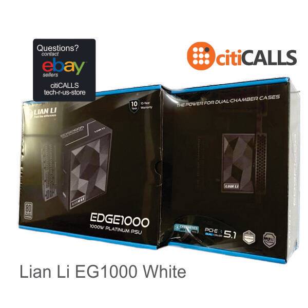 Lian-Li EG1000 Black Power Supply 1000W 80+ Platinum Full Modular ATX Black