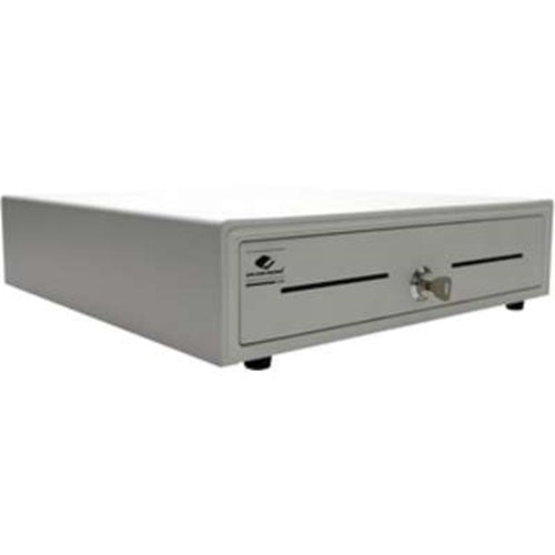 APG EKDS320-1-W410-A20 Cash Drawer Arlo 16 Usd, 5X5, MultiPro Cable, White