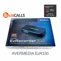 AVerMedia ER330 EzRecorder 4K Record Stream Capture UHD RJ45 USB Audio In Out