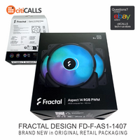 Fractal Design FD-F-AS1-1407 Aspect 14 RGB PWM Cooling Fan - 3 Pack
