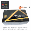 Seasonic FOCUS GX-1000 (ATX3) 1000W - 80+ Gold - Full-Modular - ATX Form Factor