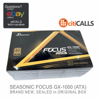 Seasonic FOCUS GX-1000 (ATX3) 1000W - 80+ Gold - Full-Modular - ATX Form Factor