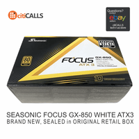Seasonic FOCUS GX-850 WHITE ATX3 850W 80+ Gold Full-Modular, Fan Control