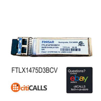 Finisar FTLX1475D3BCV SFP+ 10km 1310nm DFB PIN 10GBASE-LR LW 1000BASE-LX