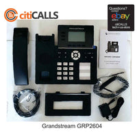 Grandstream GS-GRP2604 Carrier Grade IP Phone 6 SIP Profiles 3 Lines 10 BLF EHS