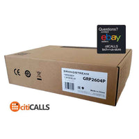 Grandstream GS-GRP2604P Carrier Grade PoE IP Phone 6 SIP Profiles 3 Lines EHS