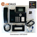 Grandstream GS-GRP2604P Carrier Grade PoE IP Phone 6 SIP Profiles 3 Lines EHS