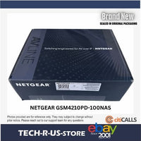 Netgear GSM4210PD-100NAS AV Line M4250 GSM4210PD Ethernet Switch