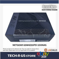 Netgear GSM4210PD-100NAS AV Line M4250 GSM4210PD Ethernet Switch