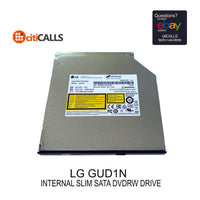 LG GUD1N DVDRW - Internal Slim (Tray) SATA DVDRW 8x SATA Black Bare