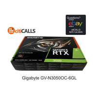 Gigabyte GV-N3050OC-6GL G10 GeForce RTX 3050 OC Low Profile 6GB GDDR6 Video card