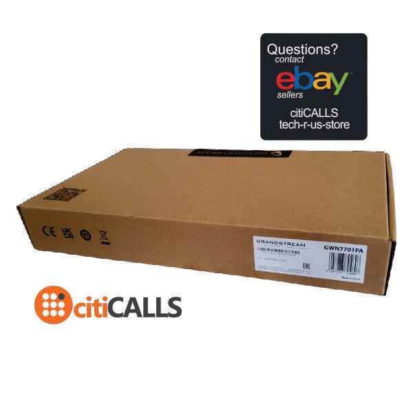 Grandstream GS-GWN7701PA 8 Gigabit PoE+ Unmanaged Switch Built-In Power 120-240v