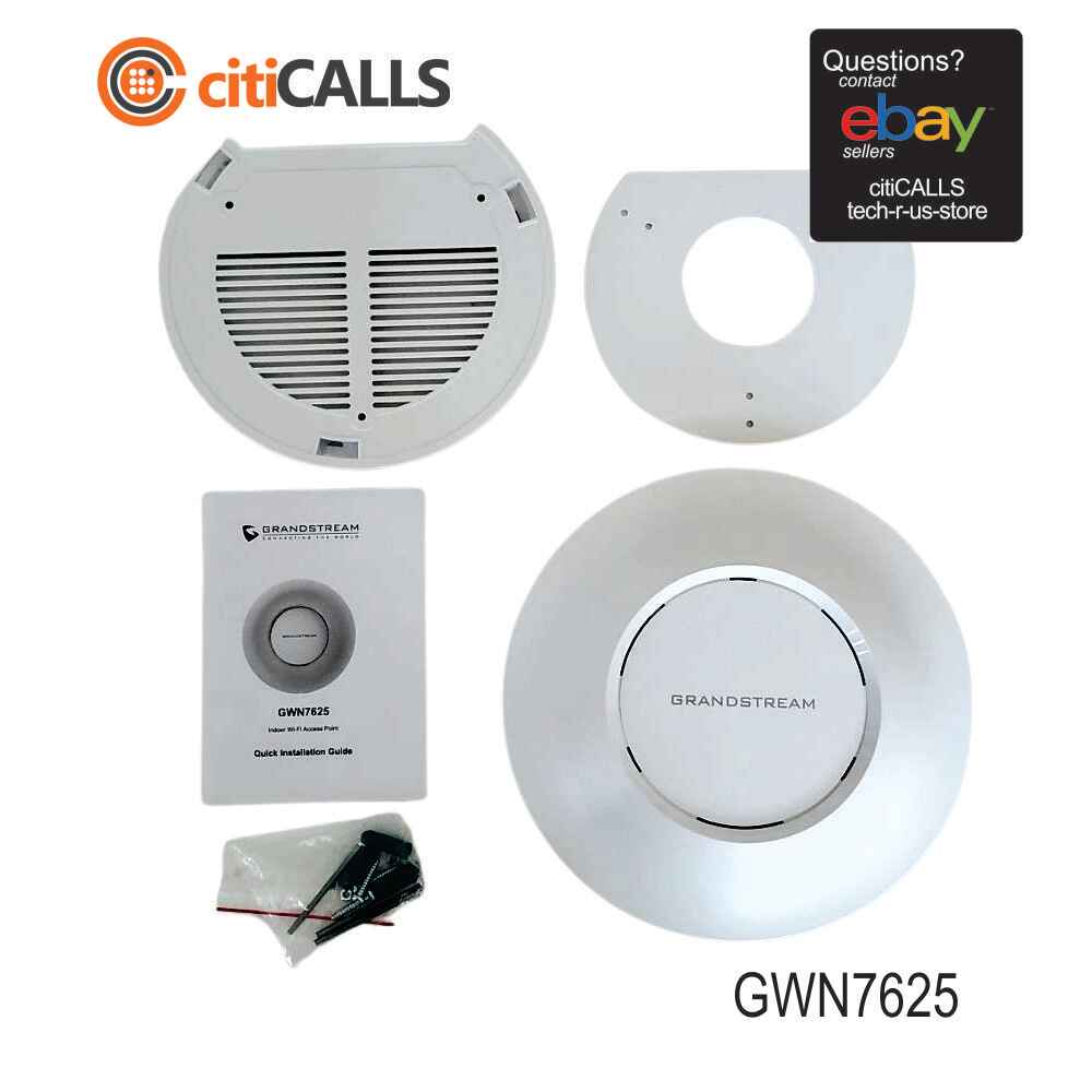 Grandstream GS-GWN7625 2x2 4x4 5G Hybrid Wireless Access Point PoE Ready