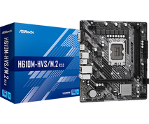 ASRock H610M-HVS/M.2 R2.0 Motherboard - micro ATX - LGA1700 Socket -H610 Chipset