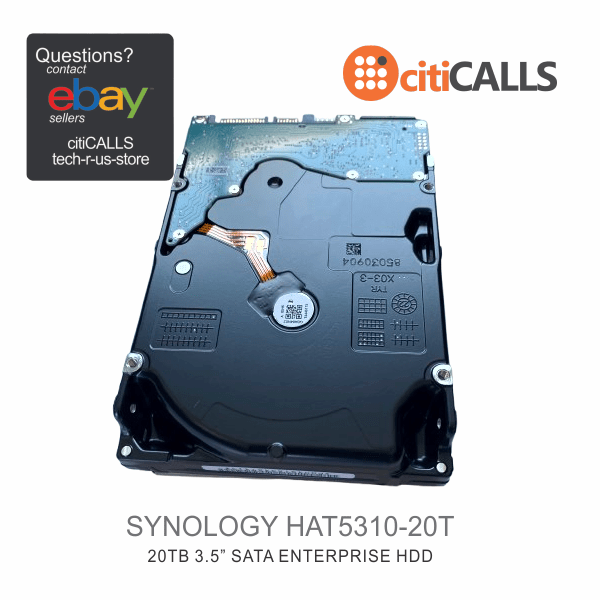 Synology HAT5310-20T 20TB Enterprise Series SATA III 3.5" Internal Hard Drive