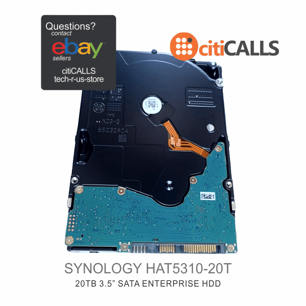 Synology HAT5310-20T 20TB Enterprise Series SATA III 3.5" Internal Hard Drive