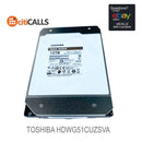 Toshiba HDWG51CUZSVA Hard Drive - 12TB 7200RPM SATA 6Gbps 3.5 N300 NAS Bare