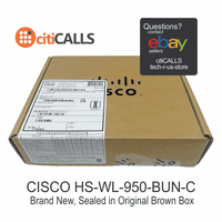 Cisco HS-WL-950-BUN-C True Wireless In-Ear Earbuds USB-A Ear Tips Charge Case