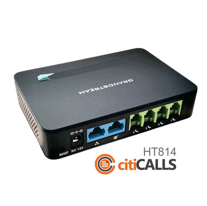 Grandstream GS-HT841 Analog FXO Gateway 4 FXO 1 FXS 3 SIP Profiles