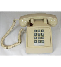 Cortelco 2500-27M-ASH 250044-VBA-27M Ash Desk Phone Analog Volume Control